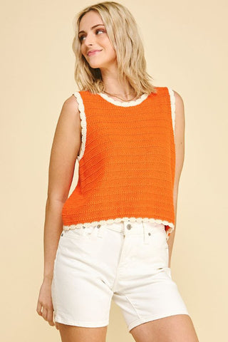 Pinch Citrus Breeze Knit Top