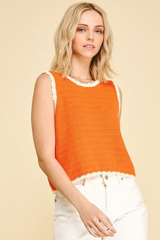 Pinch Citrus Breeze Knit Top
