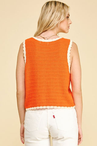 Pinch Citrus Breeze Knit Top