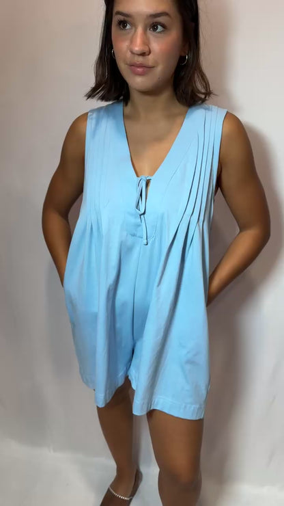 Pintuck Romper