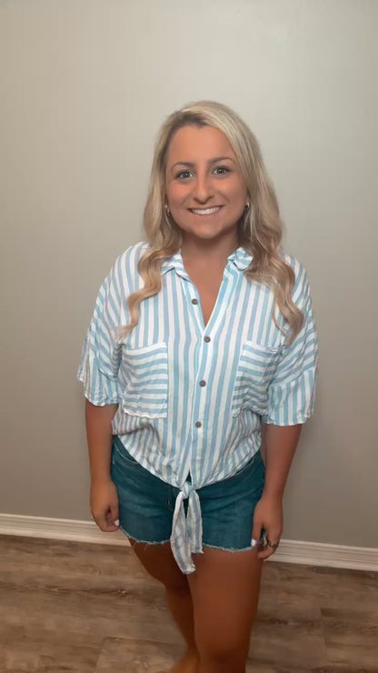 Lightly Loved Striped Top
